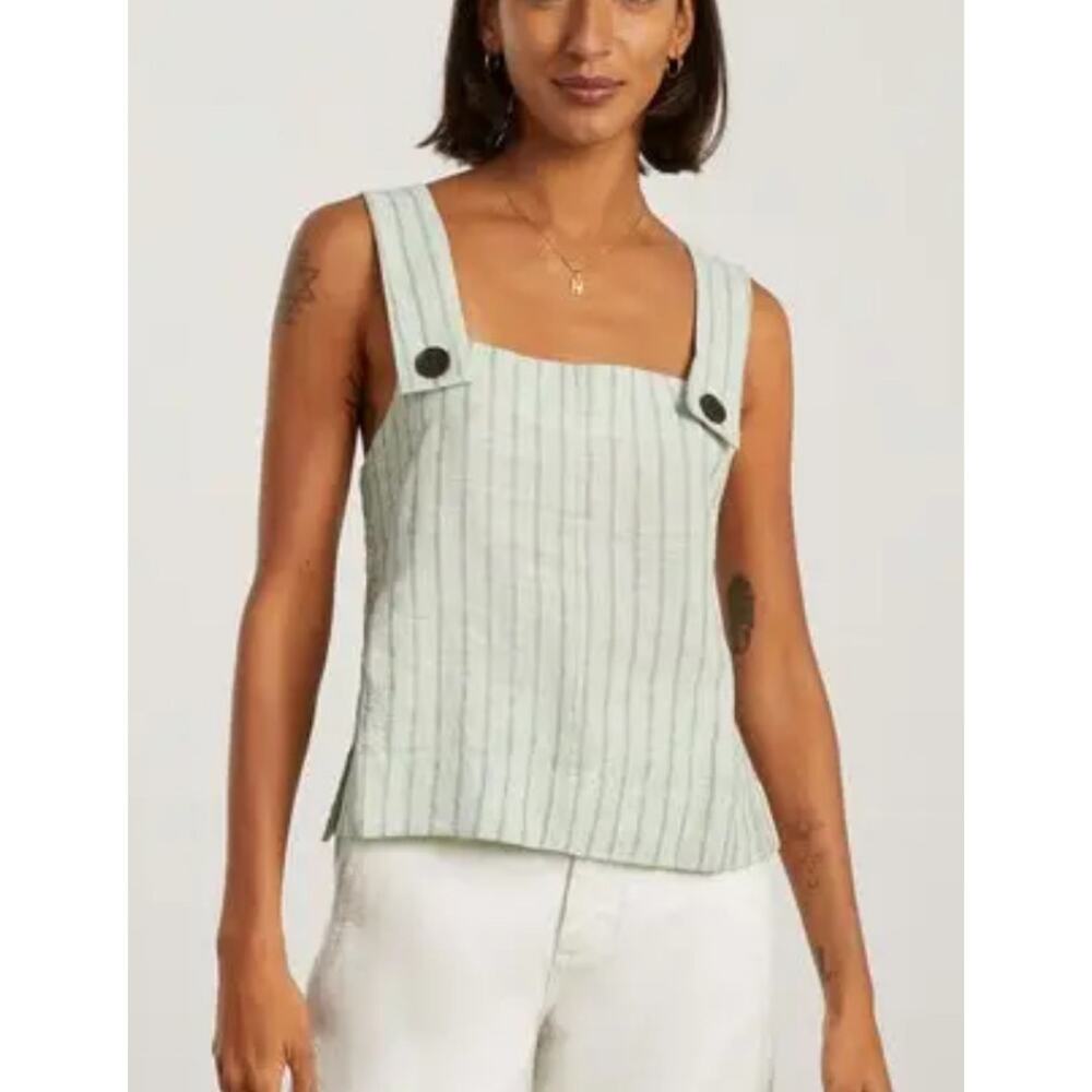 New with Tags Everlane The Apron Linen Tank